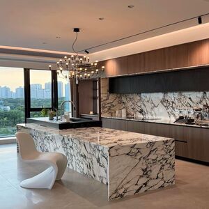 Kinh Nghiệm Thi Công Đá Bàn Bếp Đẹp, Bền Và Dễ Vệ Sinh