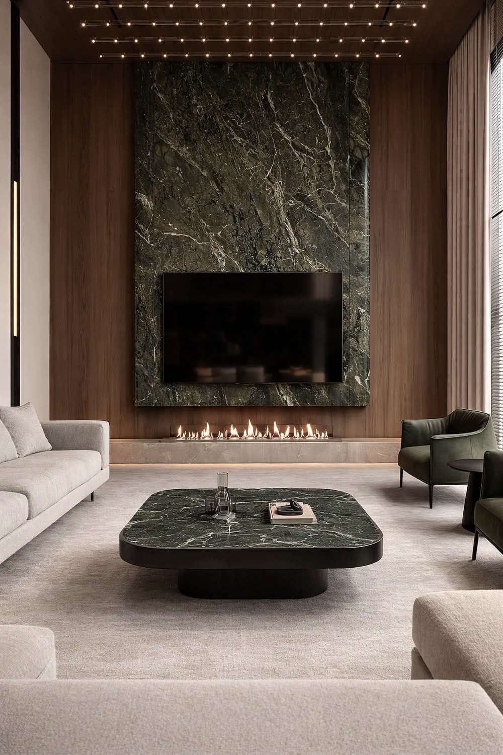 Báo giá đá granite ốp vách phòng khách phụ thuộc vào những yếu tố nào