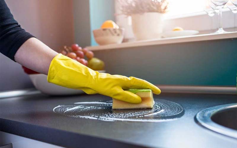 Đá tự nhiên sau bảo dưỡng sạch đẹp và bền lâu