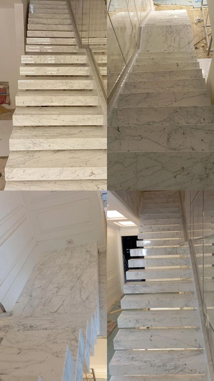 Ứng dụng đá marble trắng trong biệt thự cao cấp