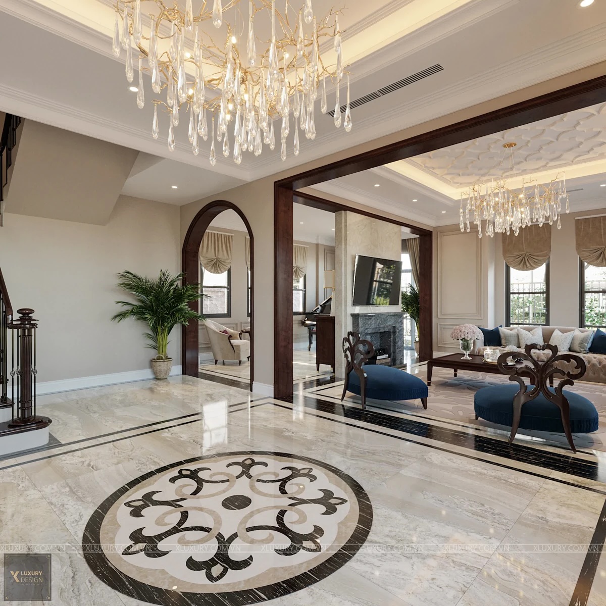 Kinh nghiệm thi công đá lát sàn cao cấp không rỗng không bộp không trơn