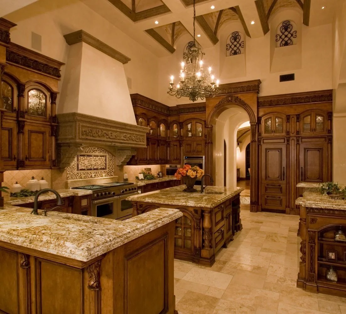Các hạng mục thi công đá granite bàn bếp biệt thự