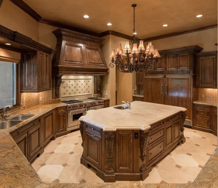 Quy trình thi công đá granite bàn bếp biệt thự