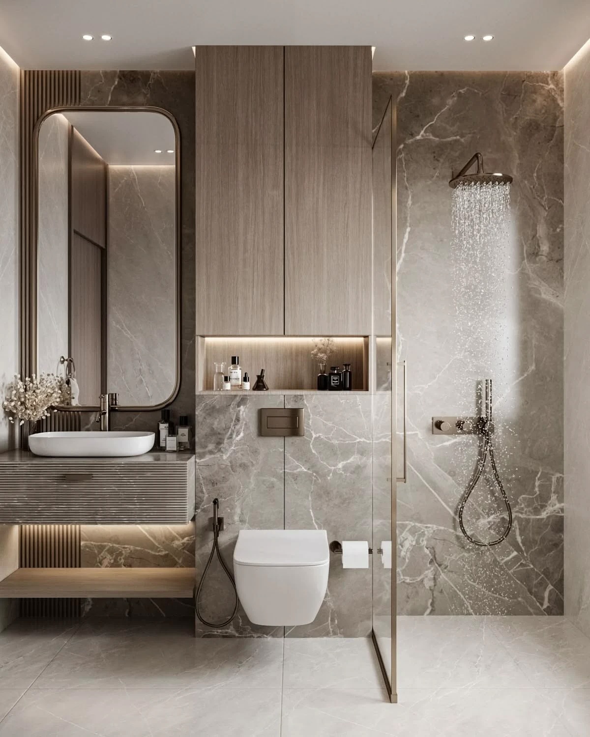 Quy trình thi công đá granite cầu thang nhà phố Hà Nội