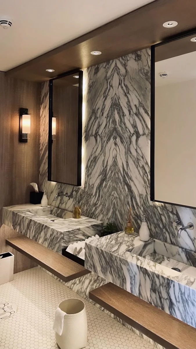 Các hạng mục thi công đá granite lavabo khách sạn biệt thự