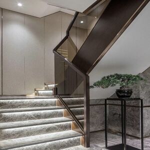 Bộ sưu tập đá ốp cầu thang cao cấp An Phát Stone mẫu 05