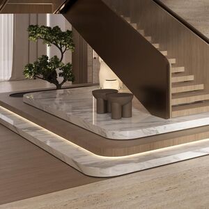 Bộ sưu tập đá ốp cầu thang cao cấp An Phát Stone mẫu 18