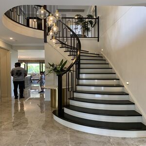 Bộ sưu tập đá ốp cầu thang cao cấp An Phát Stone mẫu 28