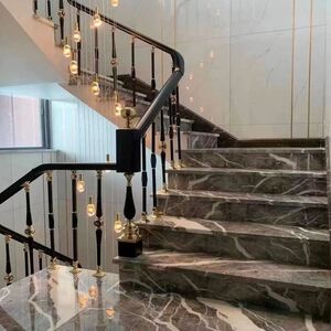 Bộ sưu tập đá ốp cầu thang cao cấp An Phát Stone mẫu 35