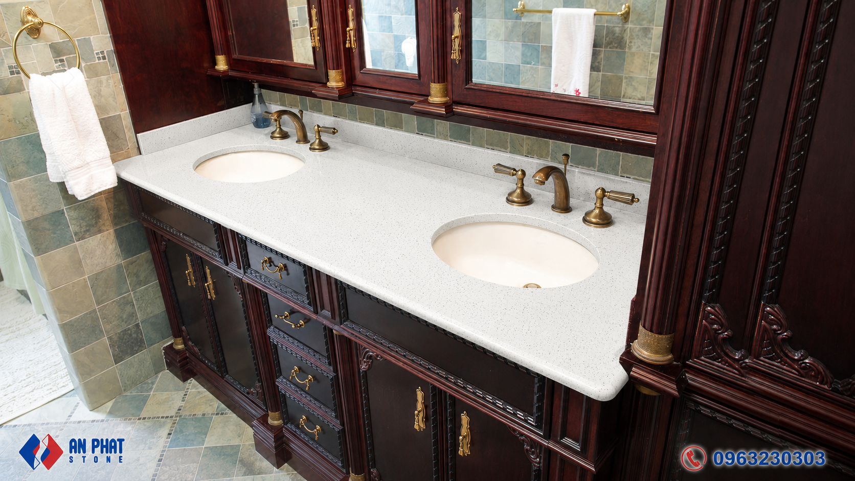 Lavabo đá Vicostone BC190