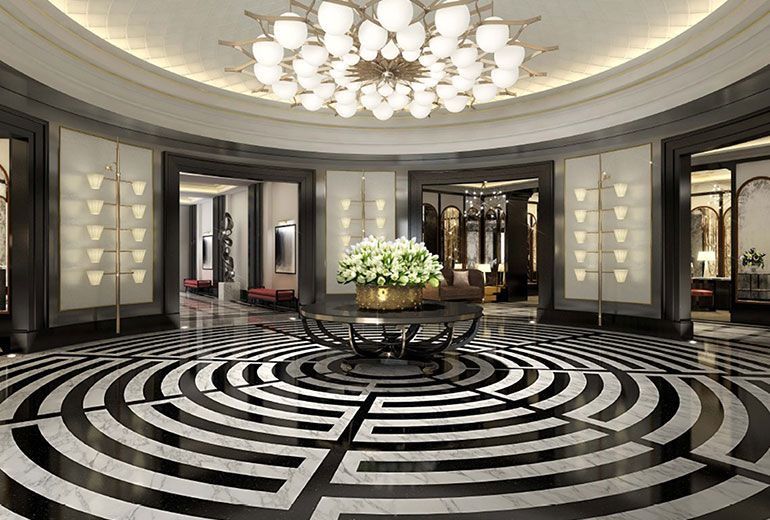 Đá marble lát sàn cao cấp cho phòng khách sảnh biệt thự