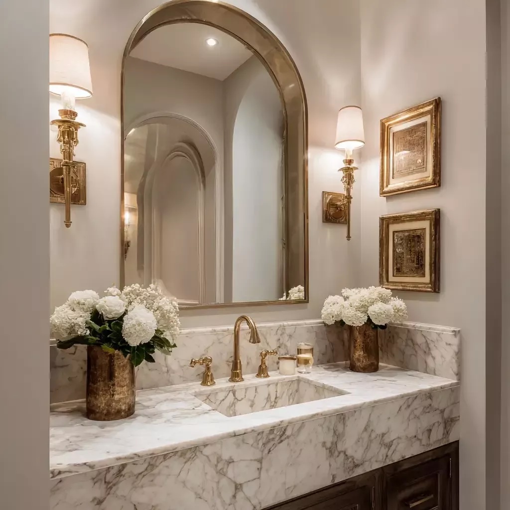 Tư vấn chọn đá lavabo cho phòng tắm cao cấp